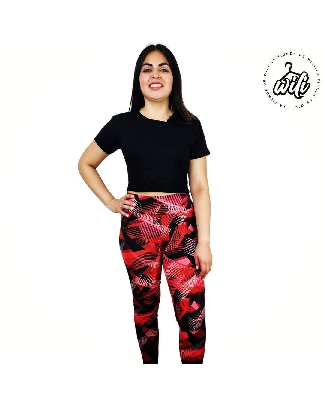 Calza deportiva con diseño