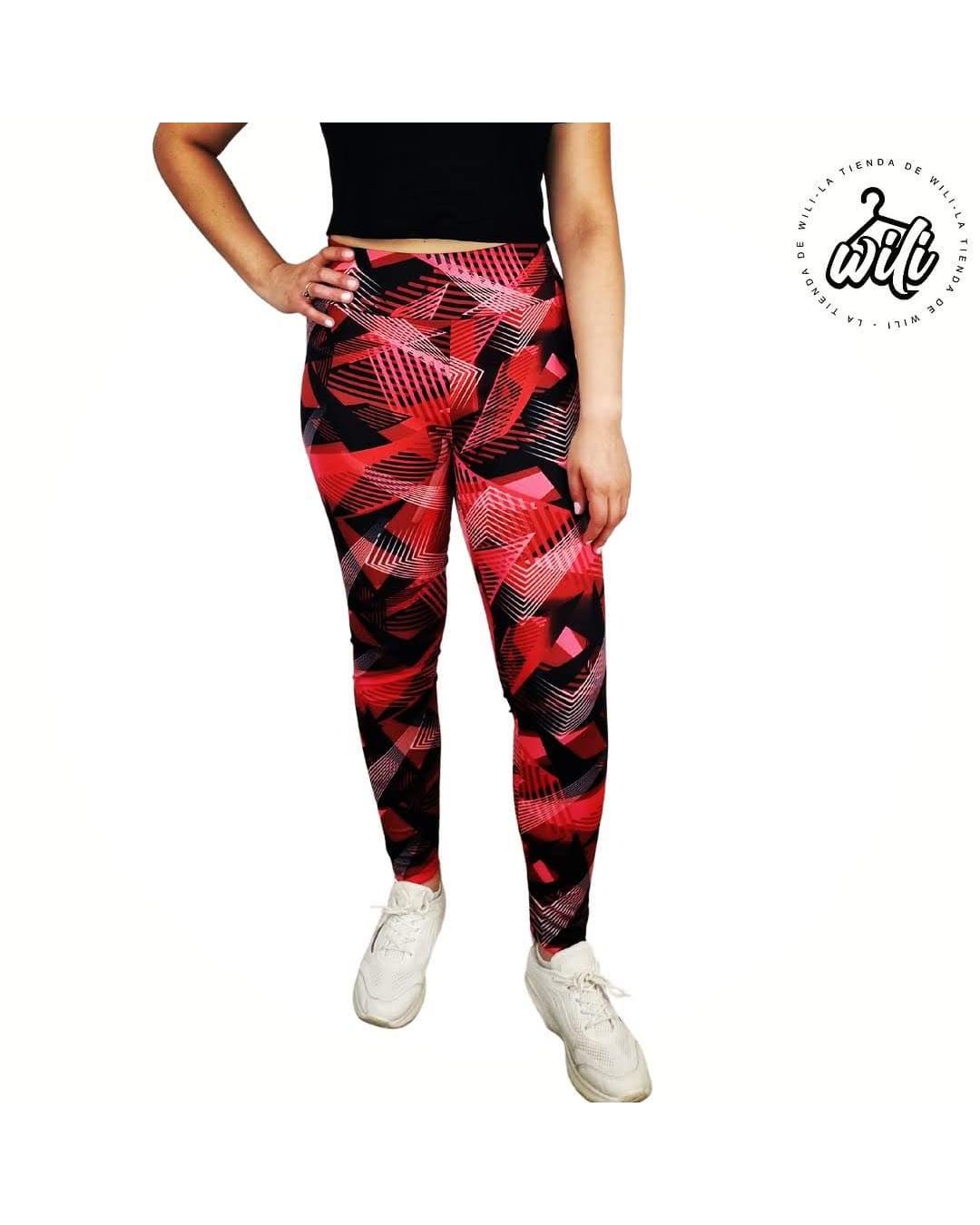 Calza deportiva con diseño