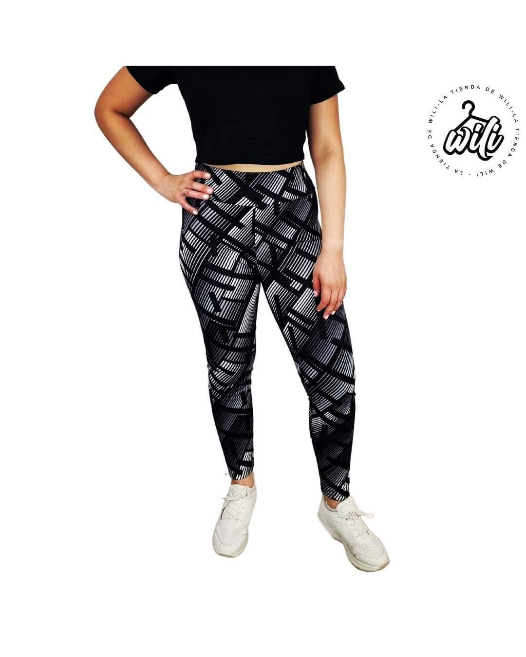 Calza deportiva con diseño