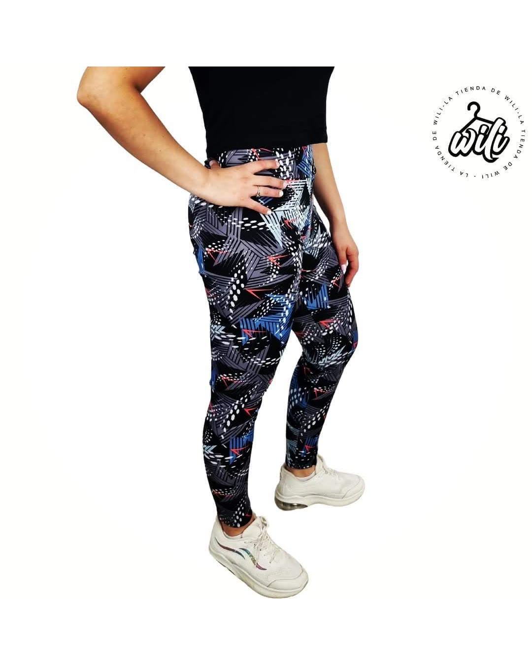 Calza deportiva con diseño