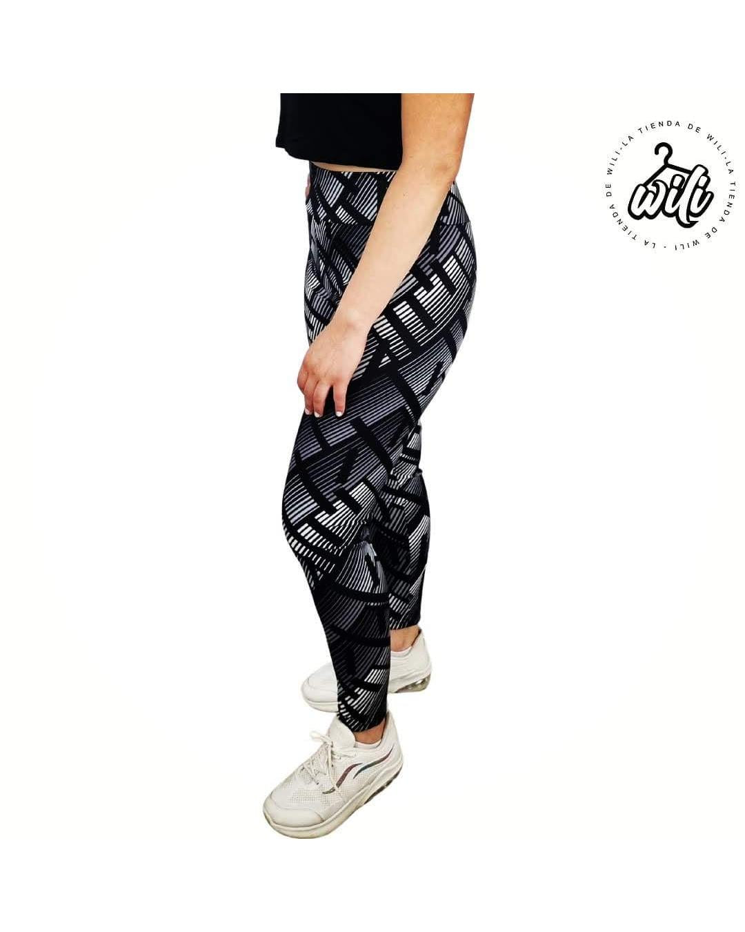 Calza deportiva con diseño