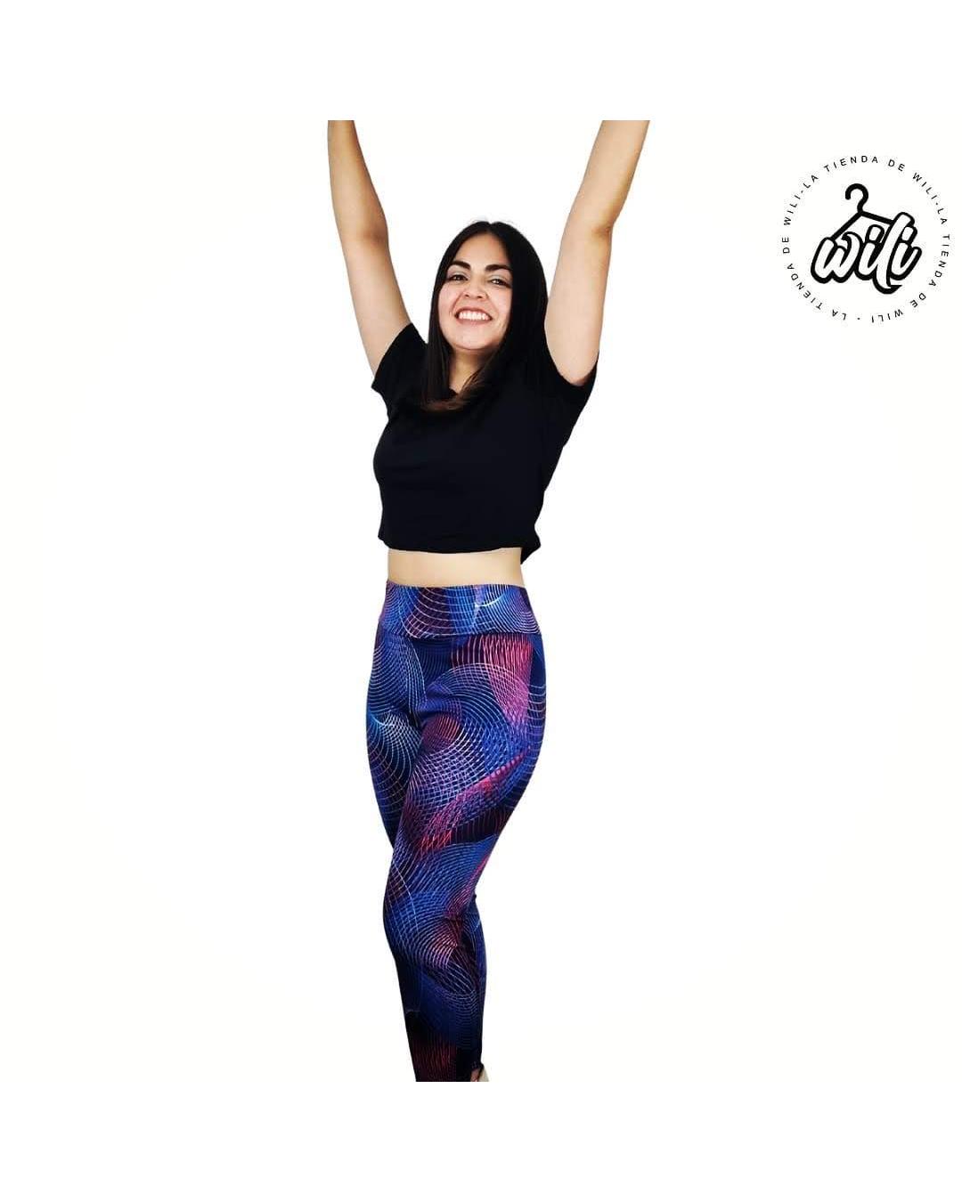 Calza deportiva con diseño