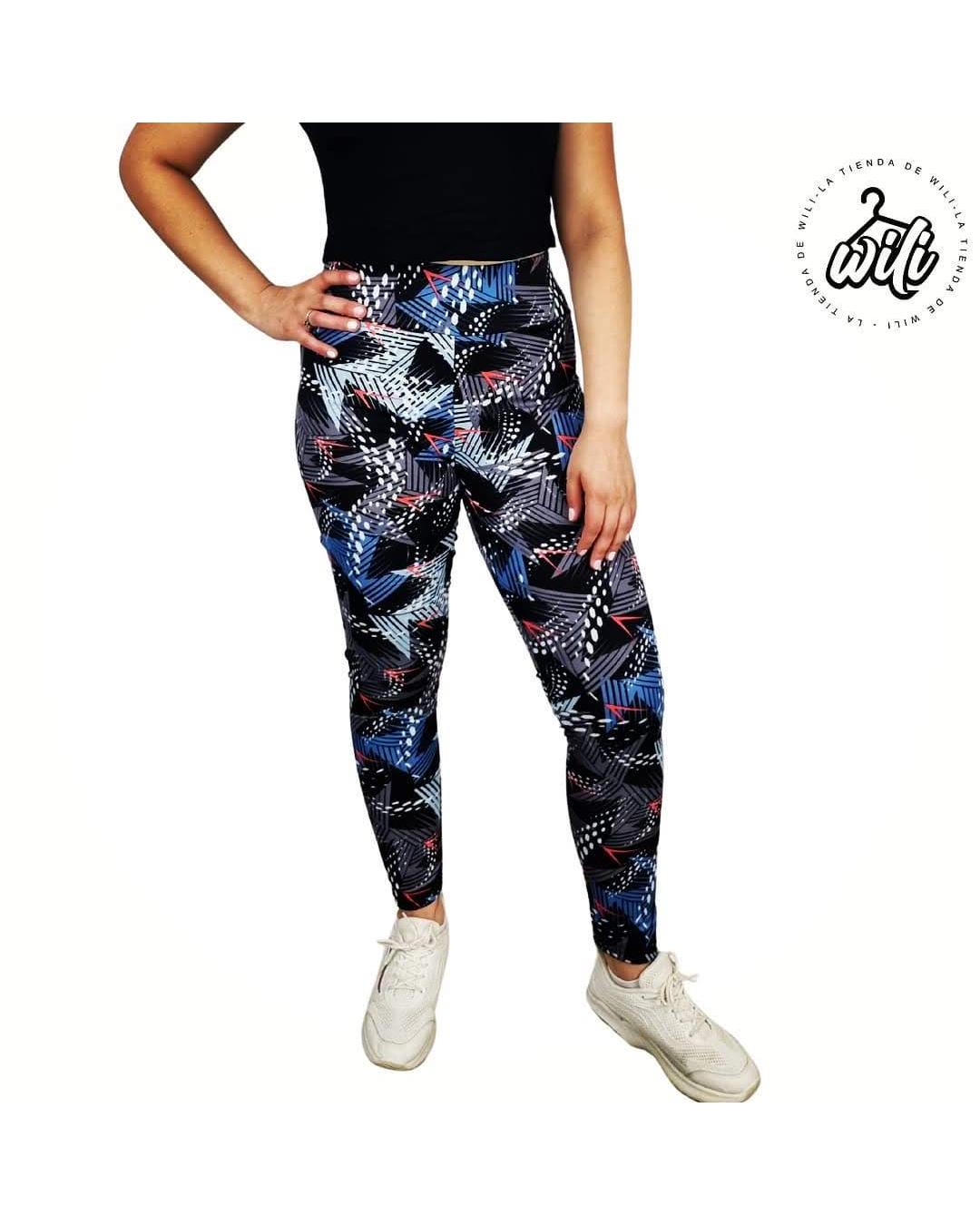 Calza deportiva con diseño